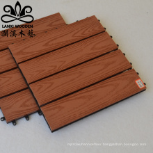 hot sale outdoor floor wood texture waterproof plastic composite wpc decking